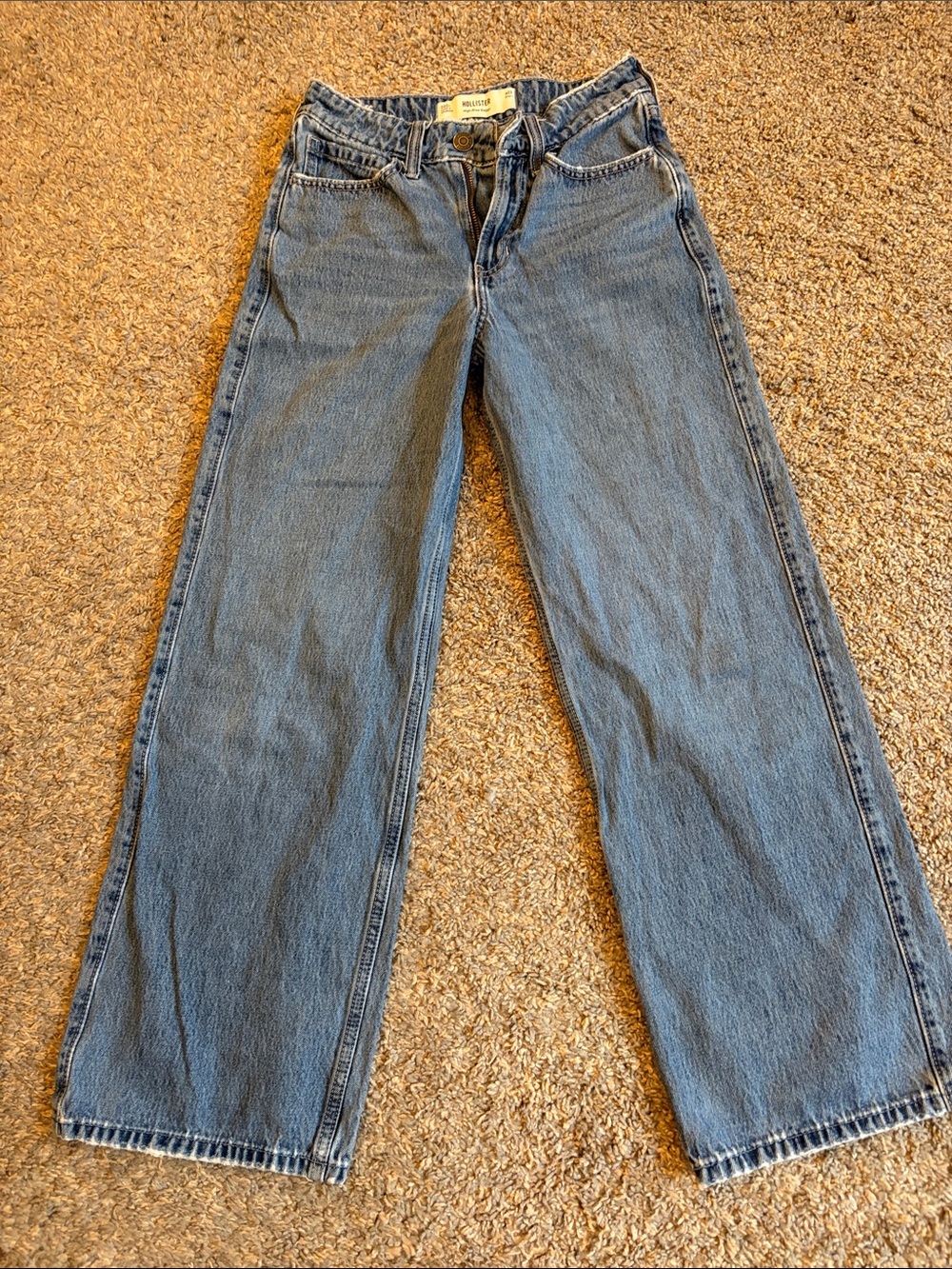 Hollister High Rise Baggy Jeans 000